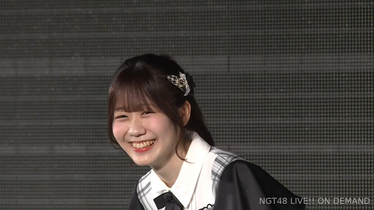 かわいい🥰🥰 #NGT48 #水津菜月 #すい分補給🌙 #シアターの女神公演