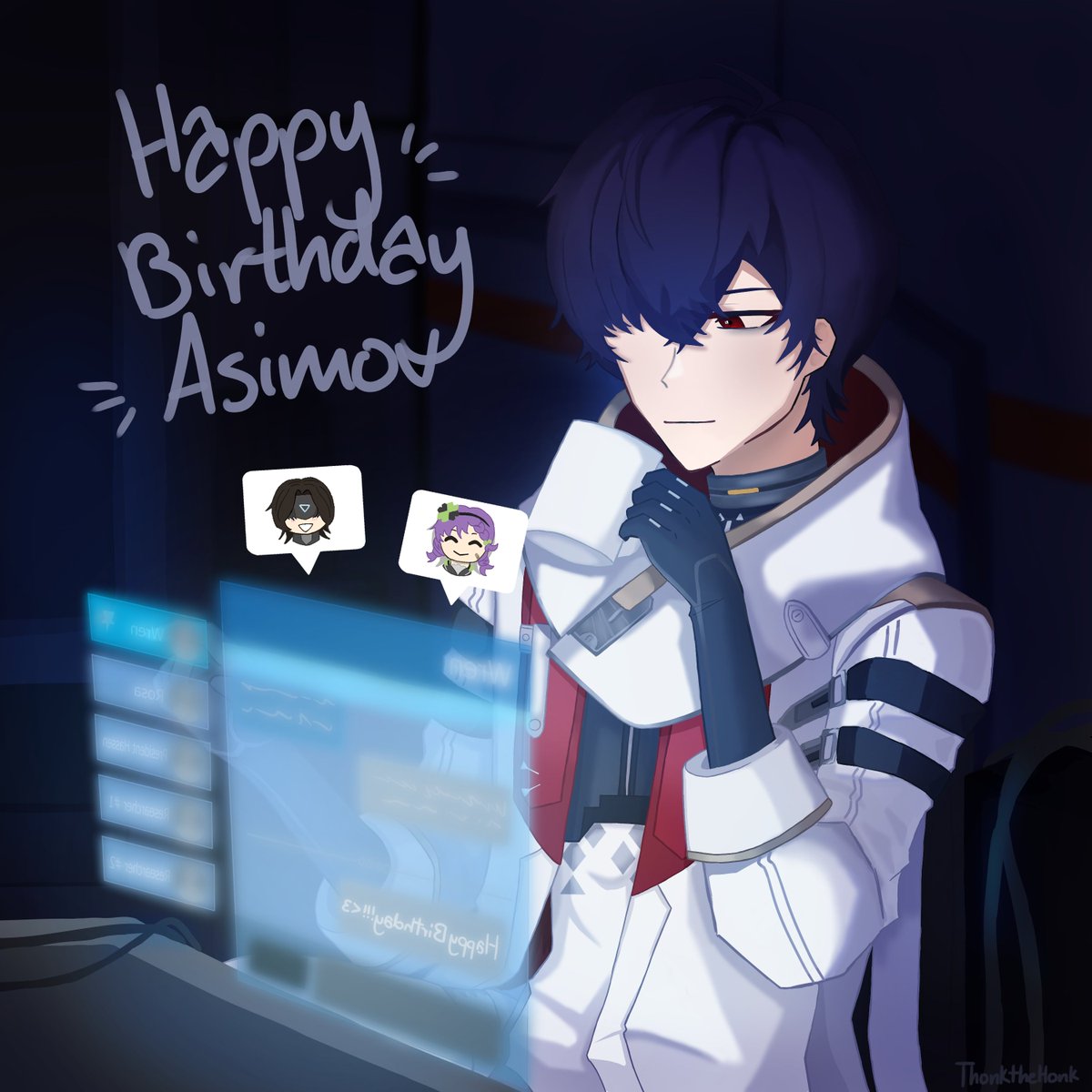 HAPPY BIRTHDAY ASIMOVVVVV❤️❤️❤️❤️❤️❤️❤️❤️❤️❤️❤️
#punishinggrayraven #パニグレ #战双帕弥什