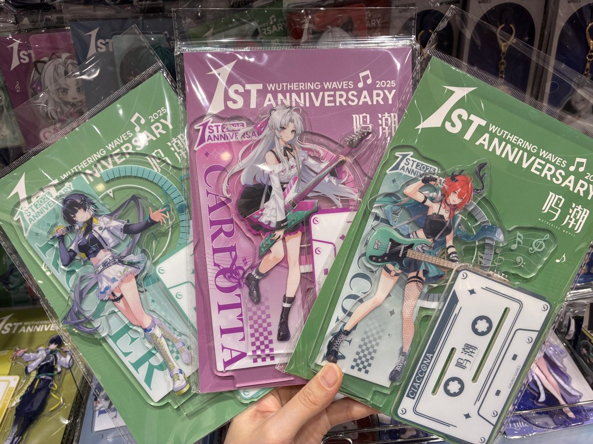 🫧 #鳴潮 新入荷 🫧 2025年 1stアニバーサリー 潮を追う声テーマの