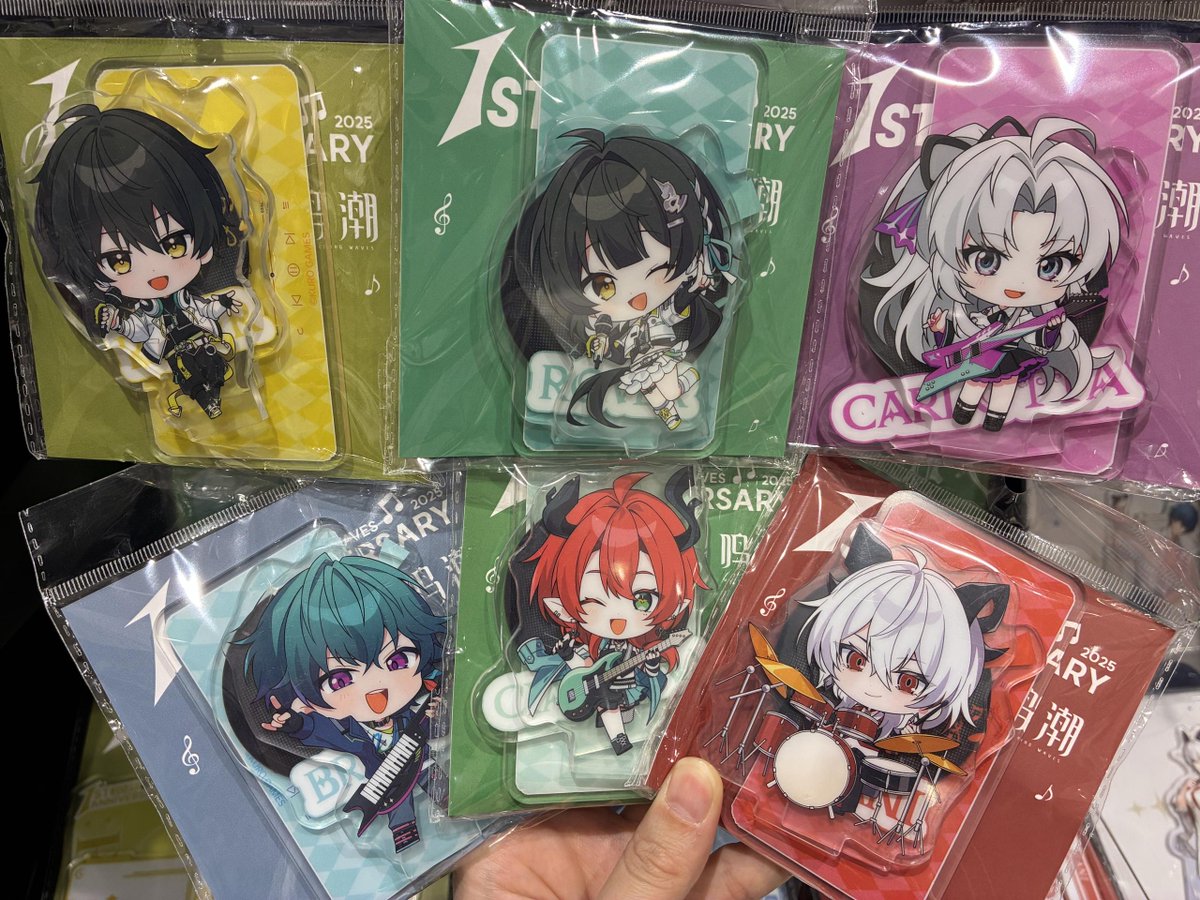 🫧 #鳴潮 新入荷 🫧 2025年 1stアニバーサリー 潮を追う声テーマの