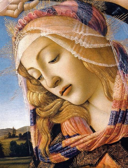 Imagine this was painted around 545 years ago. It’s hard to believe Botticelli was almost completely forgotten and out of fashion until the 1850s.

After his death in 1510, his work slipped out of favor. By the late 16th century, tastes had shifted toward the dramatic intensity
