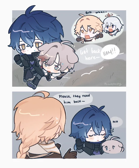 I can't believe he just showed up to steal him away  #faelight 