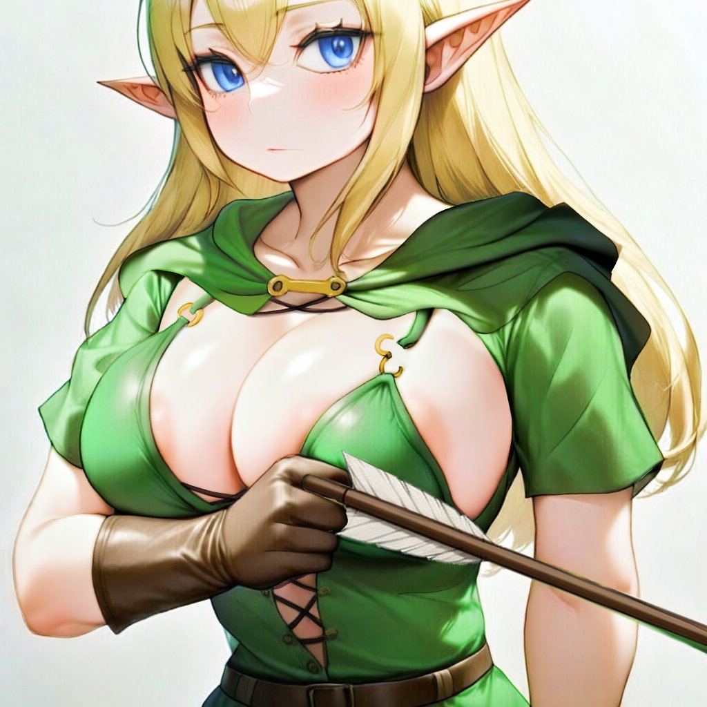 今日のふたなりエルフちゃん 