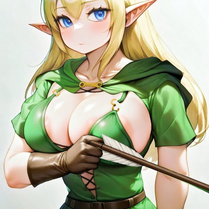 今日のふたなりエルフちゃん 