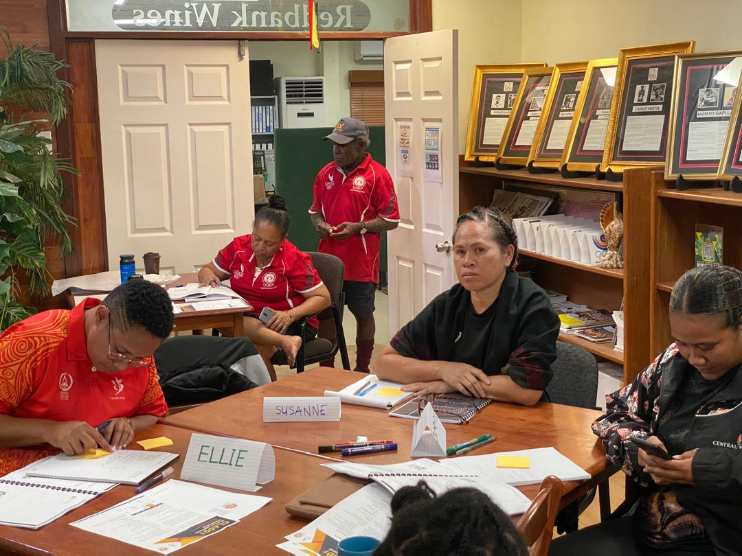 pngocofficial's tweet photo. Day 1 of our 2026 OSEP Sport in Communities Administrators course is underway at the PNGOC Training Room! 🏅📚 Aspiring admins from 10 sports are building competence to better serve athletes and communities in PNG. 🇵🇬🙌 #PNGOC #OSEP #SportAdmin https://t.co/hlGsjHuS2U
