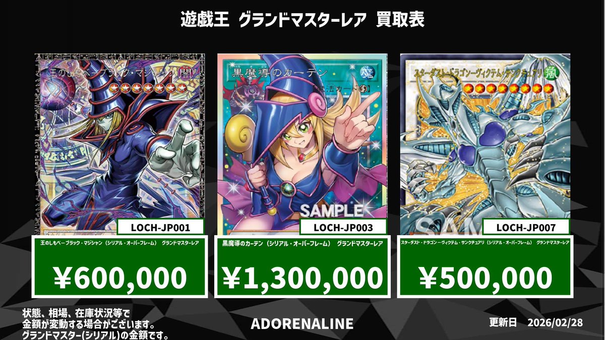 グランドマスターレア　スターダストドラゴン　購入時コメント下さい！ スターダスト・ドラゴン－ヴィクテム・サンクチュアリ GMR(グランド