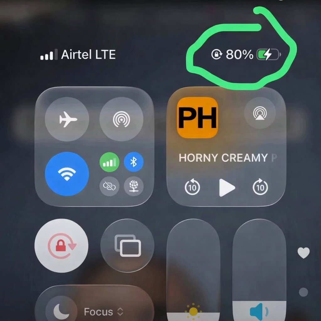 who knows why IPhone stops charging  at 80%?