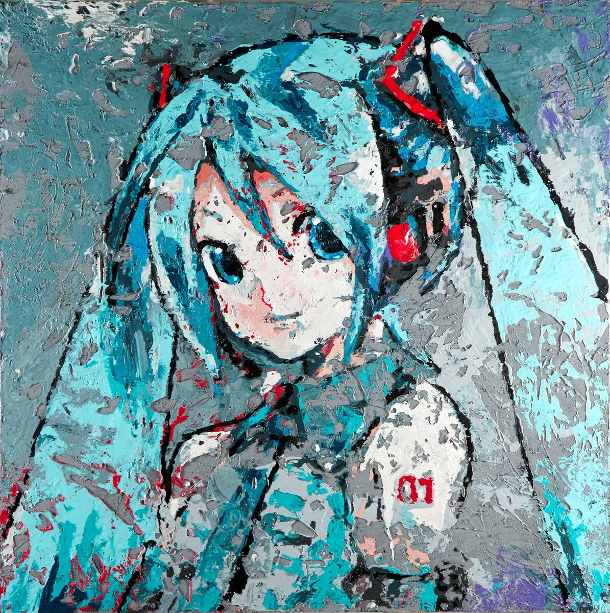 初音ミク #ARTOFMIKU 【ART OF MIKU｜Art Gallery】 Artist: 仲 衿香