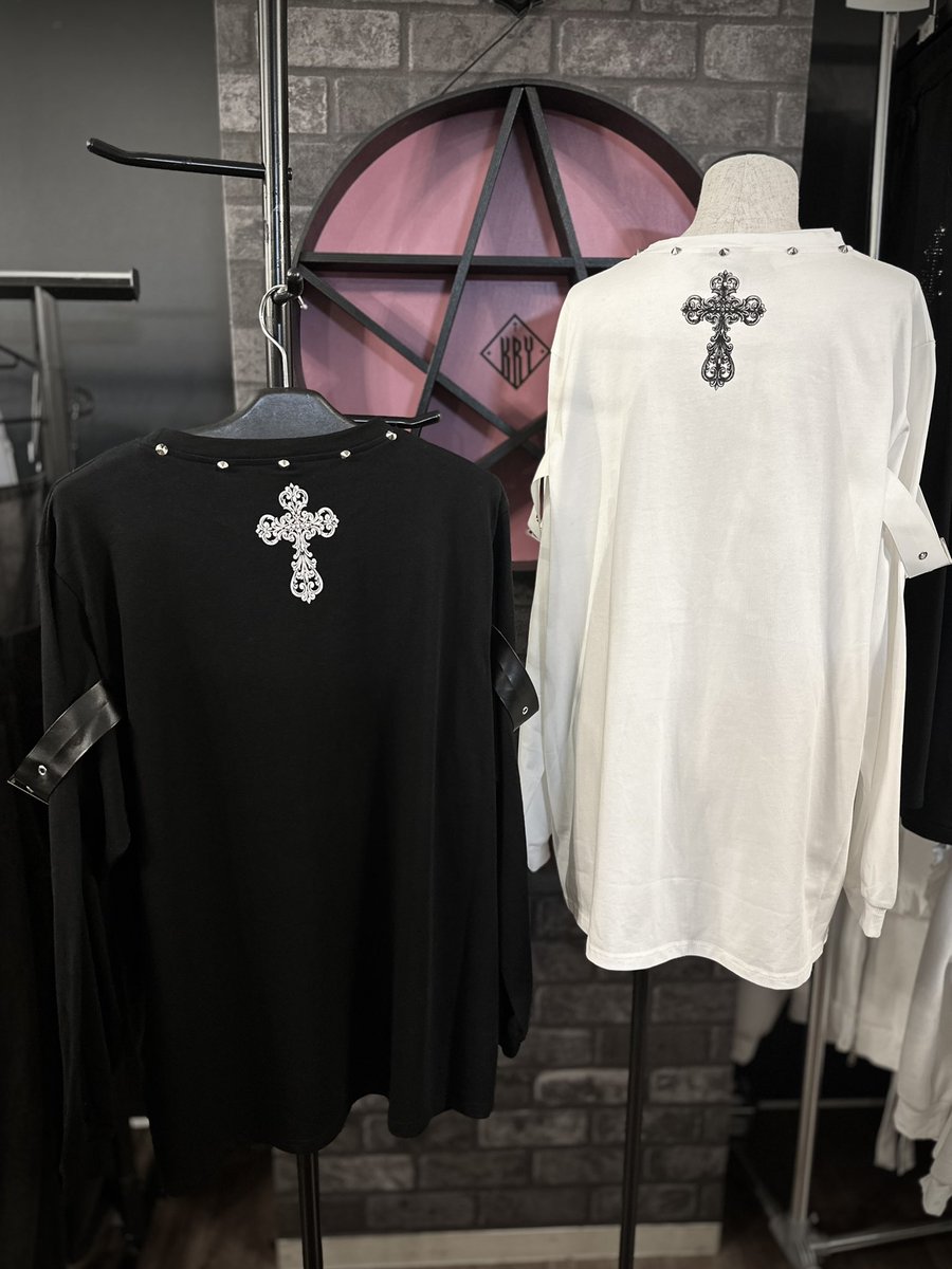 ✝︎🔗えす×KRYコラボアイテム🔗✝︎ 「Heart Flame longT」 ネック