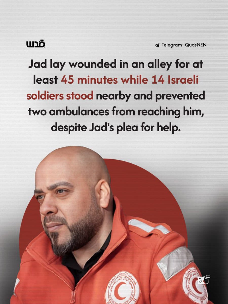 sahabatalaqsha's tweet photo. Rekaman BBC mengungkap bahwa seorang anak Palestina berusia 14 tahun, Jad Jadallah, ditembak dari jarak dekat oleh serdadu "Israel" selama penggerebekan di kamp Al-Far'a pada bulan November 2025.

@QudsNen
@sahabatalaqsha https://t.co/5IMYOZeSyF