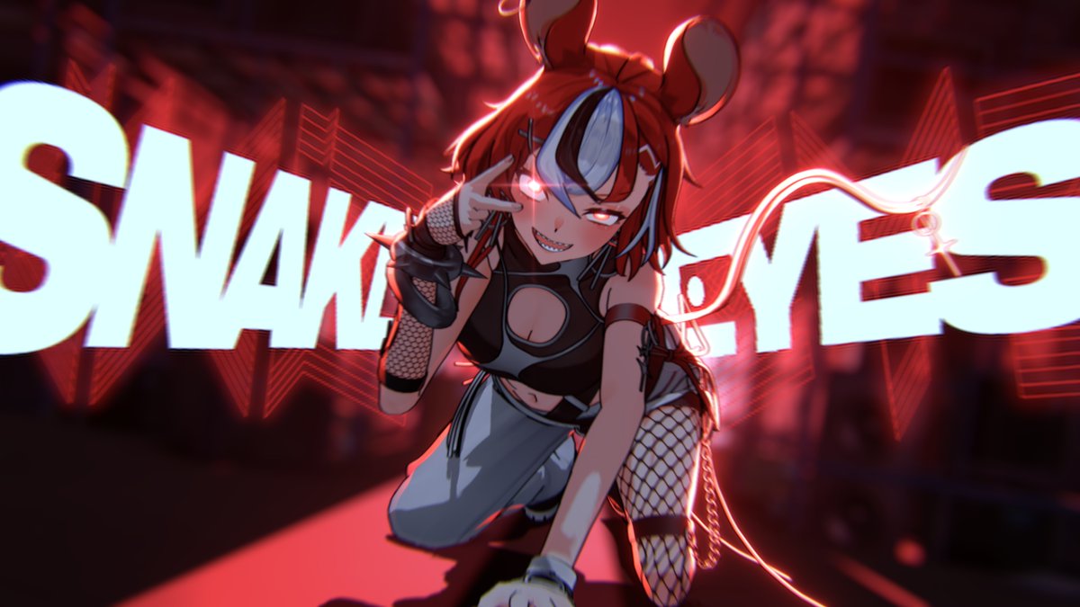 PREMIERE FOR MY NEW SONG 「SNAKE EYES」IS HAPPENING NOW!!! 

FIRST EVER 3D MV LETS FRICKEN GOO!!!!
🎲youtu.be/X0-JkBCAc5E

#SnakeEyes #BaeBeatz #ReCOLOR3D