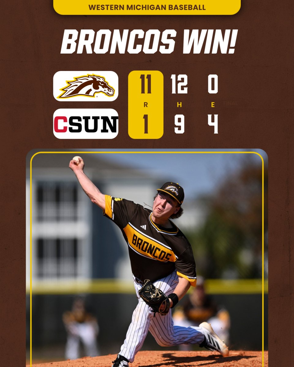 Western Michigan Baseball tweet media