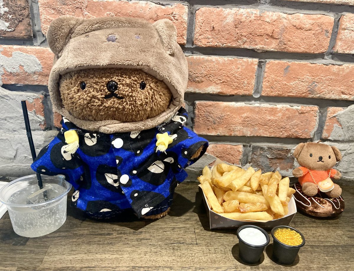 あさくさで ベルギー🇧🇪フリッツ🍟 たべたよ♪(・ᴥ・)(・ᴥ・) あげ