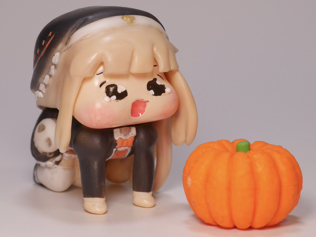 ｽﾋﾟｷのフィギュア完成しました！ 3パーツ構成で表情も変えられます 6月