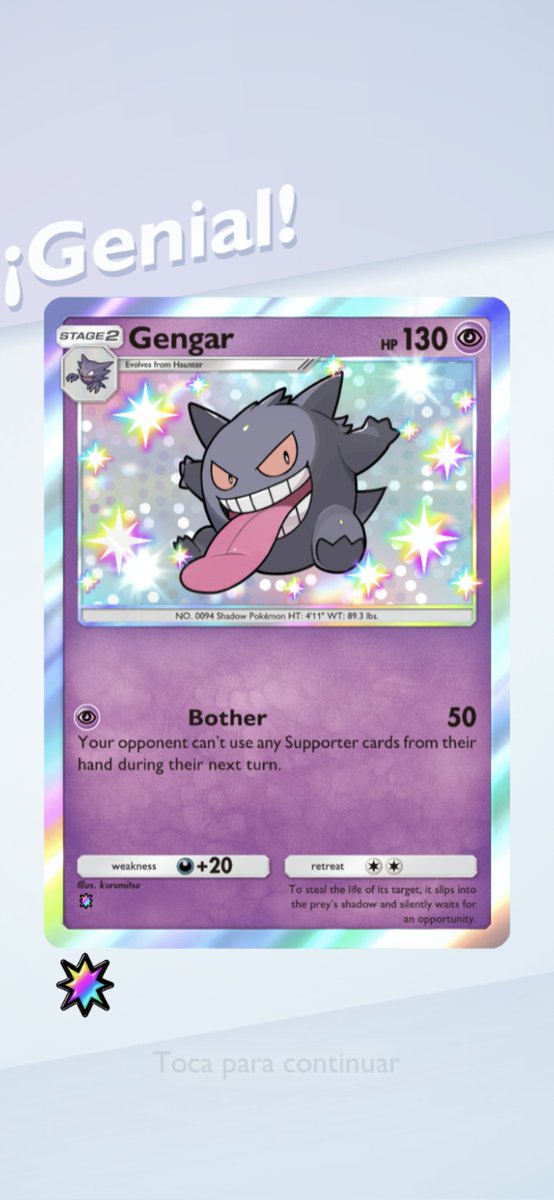 LeoSantn's tweet photo. Llevaba tiempo buscándolo #PokemonTCGPocket https://t.co/VKE1FvHy2d