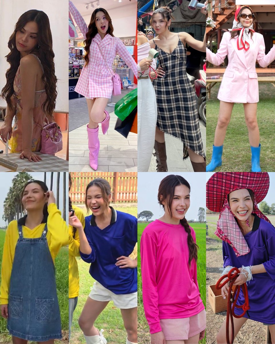 Miss Si slowly ditching the dresses for fertilizer shirts 🤭

#ลูกหมีซอนญ่า #LMSY #HometownRomanceQ15