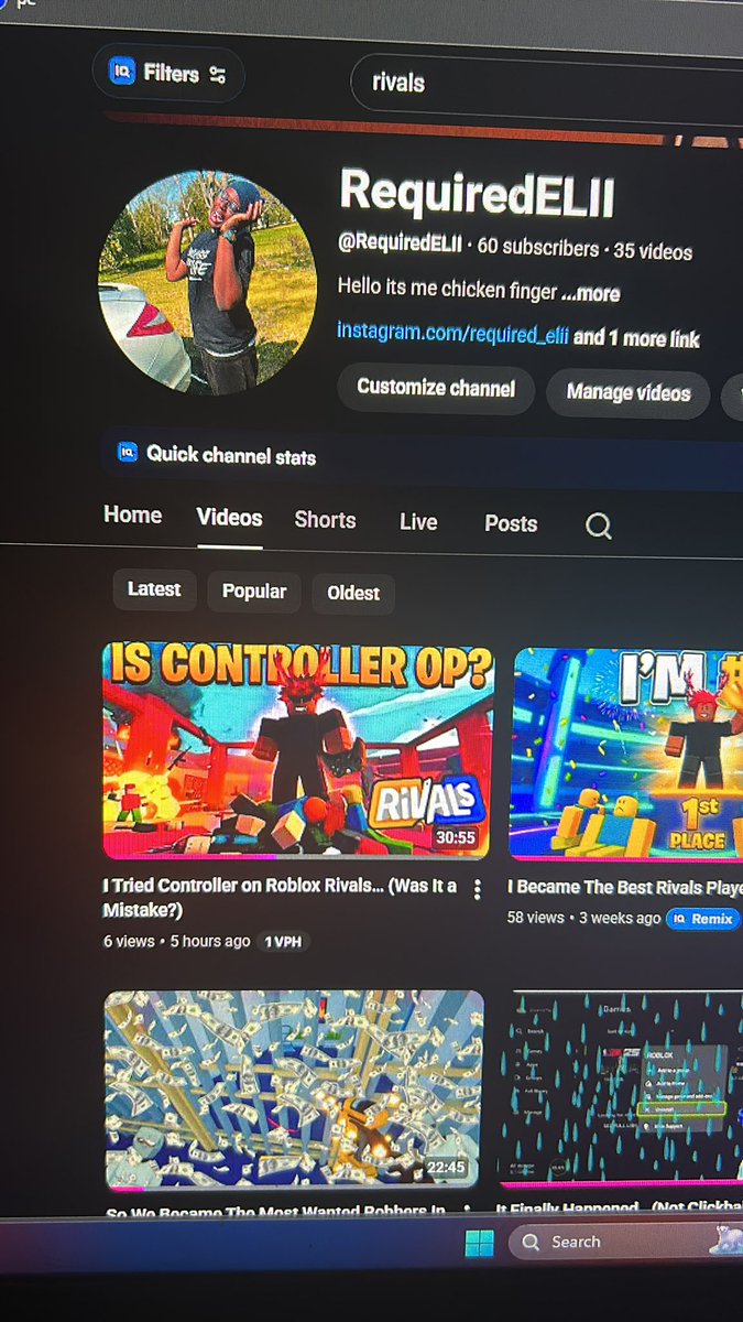RequiredELI's tweet photo. New YT video is out!!!!! Pls go watch
https://t.co/h97wWZJ3D1 https://t.co/liBFE7NDsB