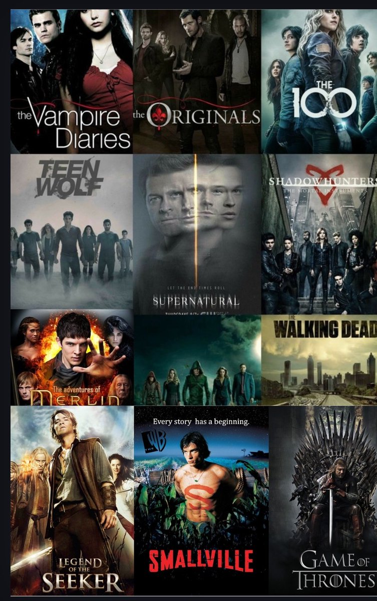 Happy weekend mutuals.
Comment below with any 2 of your favorite series.

I'll go first: Walking Dead and Game OF Thrones