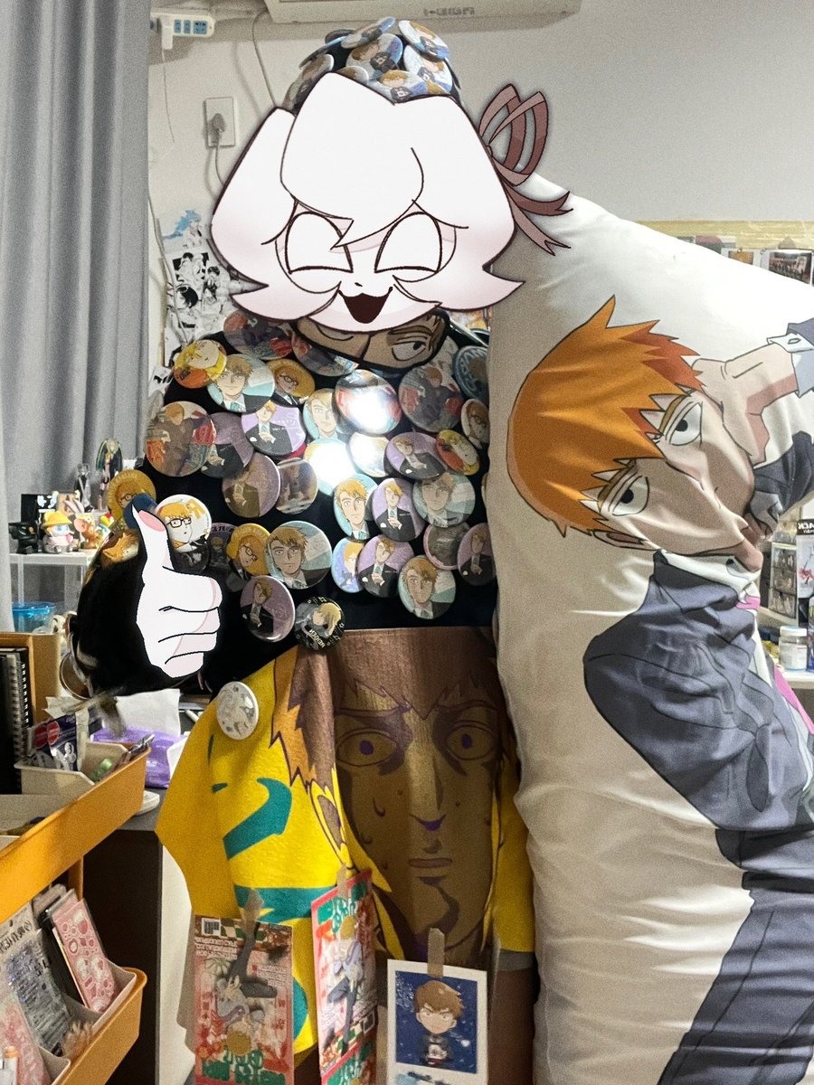 Me thinks this white cottonball furry might be a Reigen enjoyer
<a href="/Kykakalak/">Kyka</a>
#Mob100 #Mobpycho #GETTHISCHUD