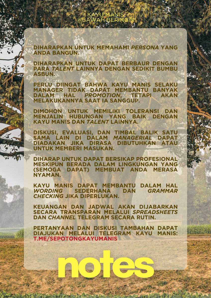 Kayu Manis. tweet media