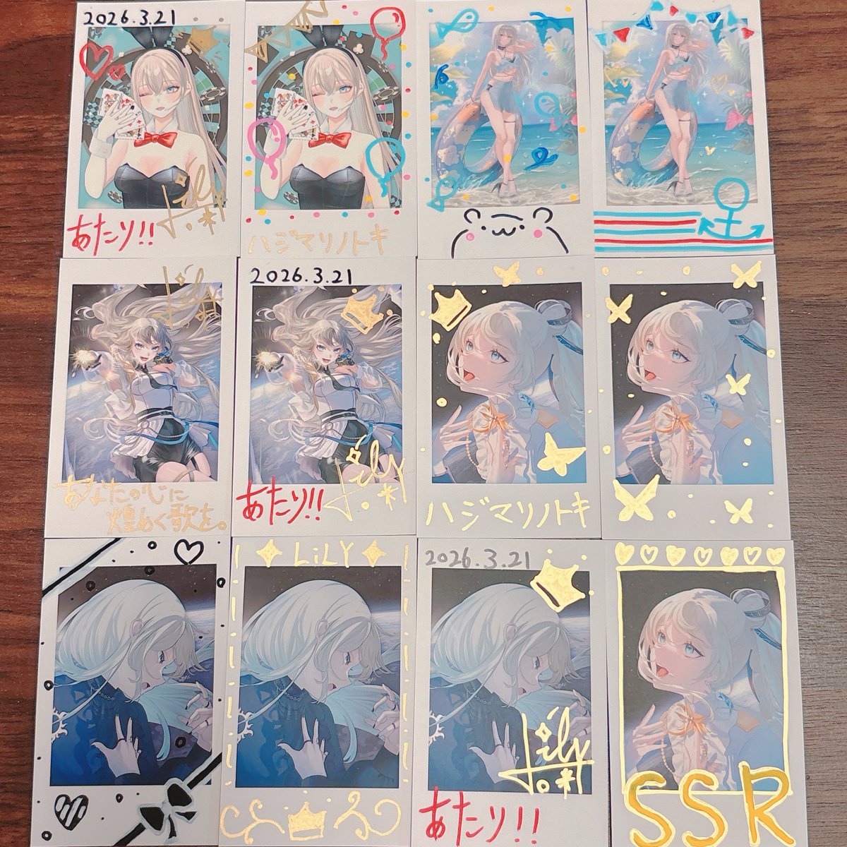 ⠀⠀ ⠀⠀ ⠀⠀＼ 現 地 物 販 限 定 ／ 落書きサイン入りランダム