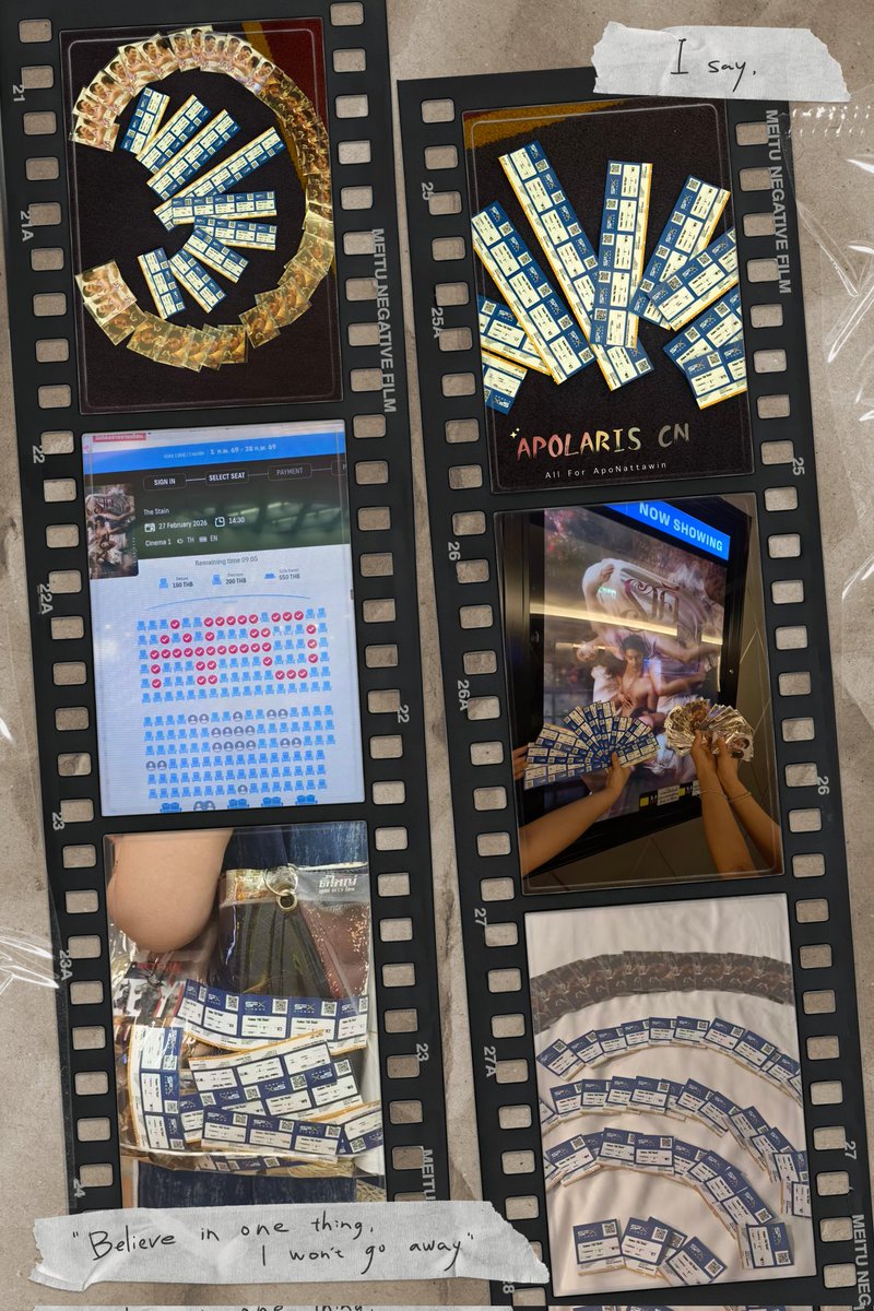 Apolaris_CN's tweet photo. 🌟All for Apo Nattawin - Cheers for The STAIN🌟

【2nd Screening｜Support APO at The Stain｜Chiang Mai】

✨After Bangkok, we're bringing all our love to Chiangmai 💛
✨This time, we've PREPARED a special "APO" hidden in the seats! 
✨Together, let's spell out "APO" with our seats lighting up, sending the most powerful love straight to our star⭐

⏰ Screening Time: February 27th, 14:30
📍 Location: SFX CINEMA MAYA Chiangmai, Cinema 1

✨Today,come cheer with us at Apo's 1st roadshow of The Stain💪🏽
✨we also prepared bookmark for Apocolleagues to collect at the event site🎈🎉 
✨Let's cheer for our star,let Apo feels our energy as he shines in 《The Stain》. 
✨Every clap, every cheer matters👏🏽👏🏽👏🏽

✨ We believe every round of applause is the best encouragement for APO
✨Every shared moment is the strongest support for his career🎞️
✨Looking forward to meeting you at the cinema, cheering for APO,experiencing the brilliance of The Stain together💛🧡

NATTAWIN AS PRAN

@Nnattawin1 #ราคีTHESTAIN 
#ApoNattawin #apocolleagues