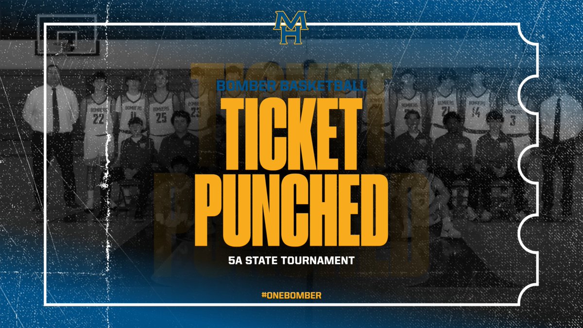 MHHSBBall's tweet photo. 𝑺𝑬𝑬 𝒀𝑶𝑼 𝑰𝑵 𝑭𝑨𝑹𝑴𝑰𝑵𝑮𝑻𝑶𝑵!

Your Bomber boys secured the #3 Seed in the 5A state tournament next week!

We will take on Greene County Tech at 2:30 p.m. on Thursday!

#OneBomber https://t.co/uzOWA8c9hQ
