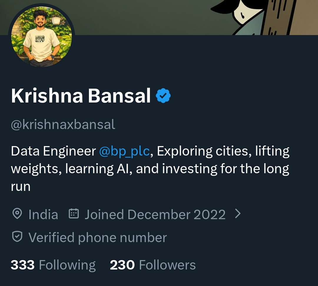 Krishna Bansal tweet media