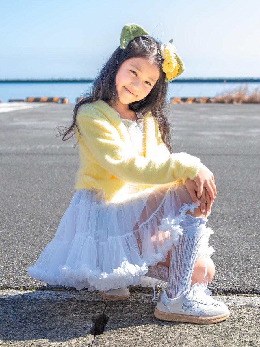 bocchiphoto's tweet photo. 2026.2.22 #デカsaicaフェス 撮影会@別府港
#zerodanceschool #ゆな ちゃん(JS2)
@yuna910_0 
「夏のお嬢さん」ゆなちゃん🌻は冬も健在でした
ゆなちゃん、ダンス発表してる時は全くの別人かと思うくらいめちゃめちゃカッコよくなってスゴイんですよね～ https://t.co/Kxa4NB8IP1