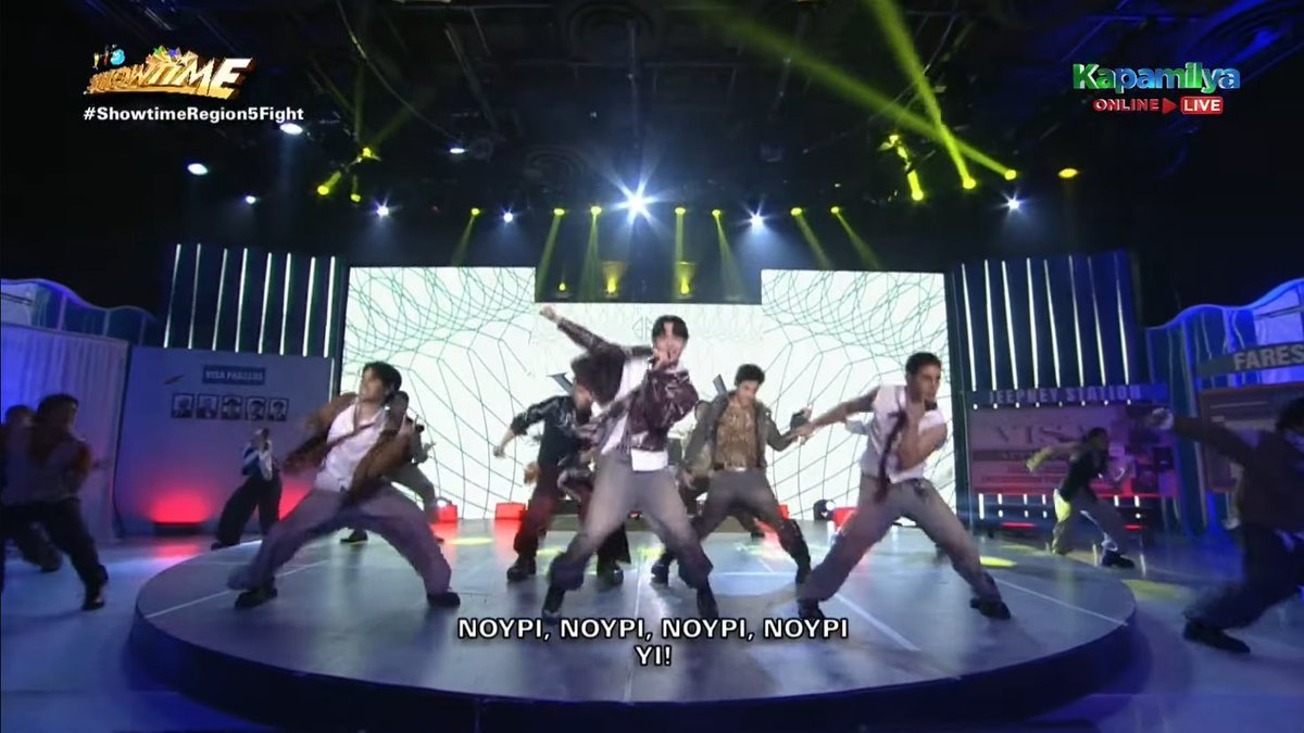 ESBI DID IT AGAIN!!! nagdala nanaman sila ng sarili nilang stage design WAAAAAAAAAAAH 

VISA NATIONAL TV DEBUT!!! (kalbong stell debut)

SB19 VISApproved at SHOWTIME
#ShowtimePoweredBySB19_VISA
<a href="/SB19Official/">SB19 Official</a> #SB19
#SB19VISA