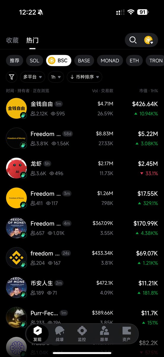 昨天发个🦞 好不容易收回流动性！今天书名也出了，分流十几个，这下打螺丝更自在了………