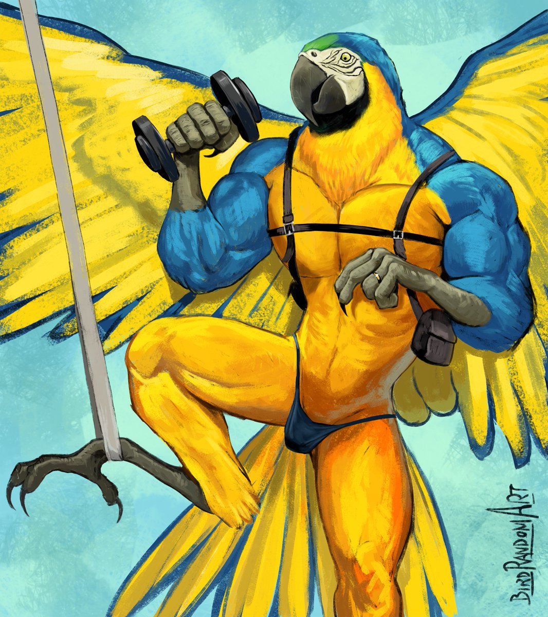 BirdRandomART🦤 tweet media