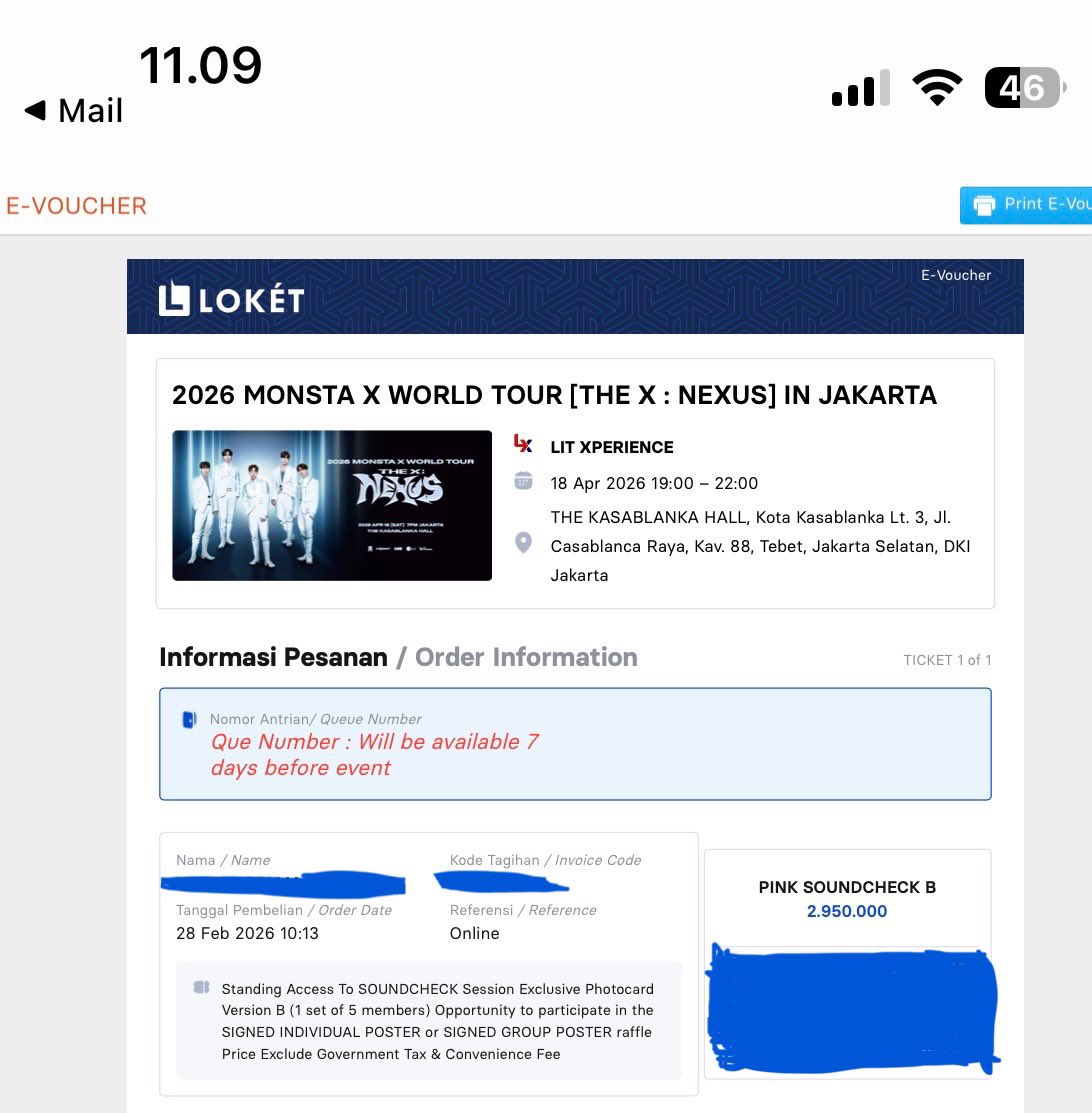 YRikuta's tweet photo. Big Thanks to @riembebe karna berkat beliau aku bisa dapetin tiket monek 😭💗😘🎉🥳🎉🥳🎉🥳🎉 
Thankyou cintakuuuuu😭🥹💗💗  Alhamdulillahh https://t.co/SCFWUHWuhR