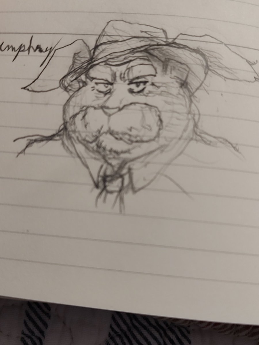 So I wrote a noir story that stars this fat middle aged hard drinking chain smoking rabbit detective if you guys wanna read it 
docs.google.com/document/d/1BH…