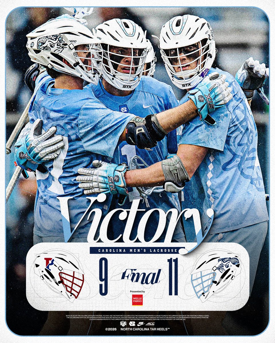 🗣️ HEELS WIN 

#GoHeels x <a href="/WellsFargo/">Wells Fargo</a>