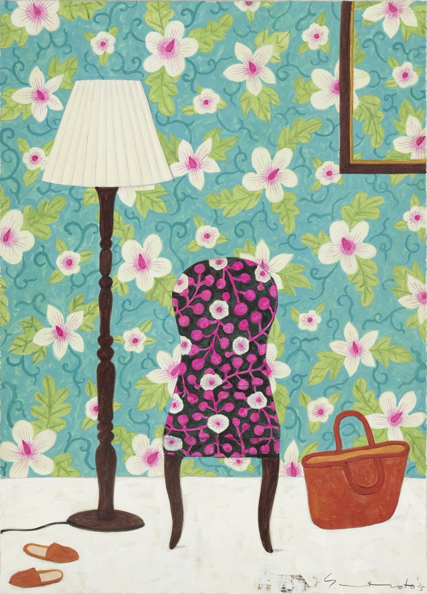 個展開催中。10〜20時，阪急うめだ本店7階美術画廊です。私は主に午後