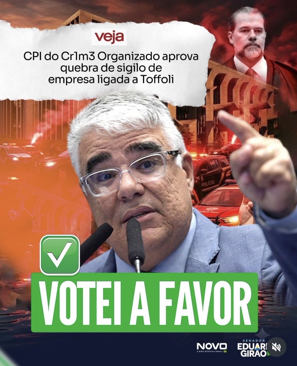 OS BLINDADORES VÃO PERDER! DOMINGO NAS RUAS: FORA TOFFOLI, MORAES E LULA

#acordabrasil

Pense num desrespeito c/ o Congresso Nacional eleito diretamente pelo povo. Essa turma do STF, especialmente o min G. Mendes já acabou com a Lava Jato e não permitiremos q destrua o restinho