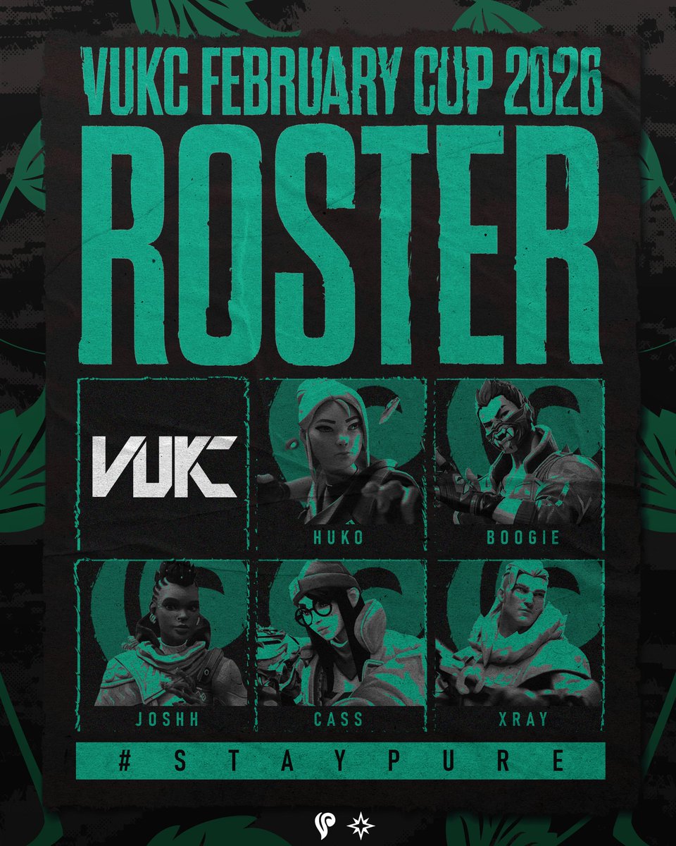 PURE_EsportsHQ's tweet image. It's that time again! VUKC Feb Cup🔥

⚔️GAME DAY for  @VALORANTukc with

🇬🇧 @xrayVLR 
🇬🇧 @imranhaqeem4 
🇬🇧 @CassVALO 
🇬🇧 @joshleoww 
🇸🇪 @Hukovlr 
🇬🇧 @areavlr (sub)

2 days, 1 focus 🏆 stay tuned for results😎
#StayPURE #VUKC