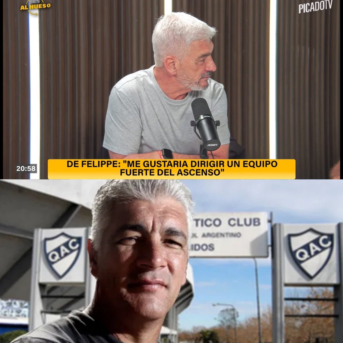 TodoxQuilmes's tweet photo. “Me gustaría dirigir un equipo fuerte del ascenso”

Omar De Felippe en @picadotv_ https://t.co/13KZibGnxp