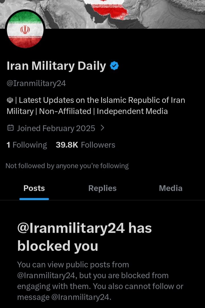 Iran Military Media ☫ tweet media