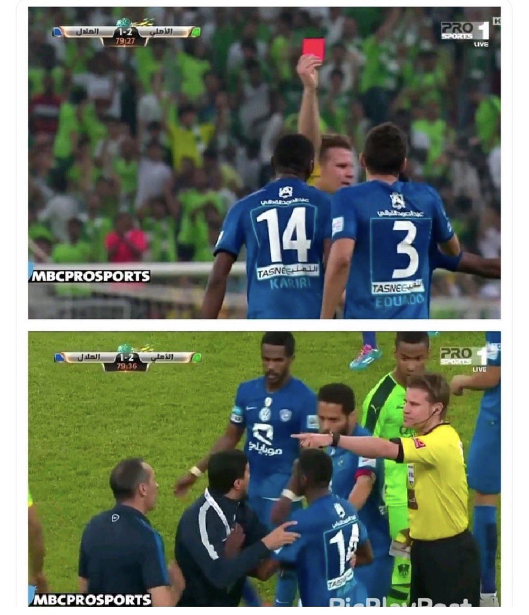 GLORYBLUE7's tweet photo. @AlNassrTribune @Nawaf_STATS WHY YOU LIE ?!
Donis was sent off 🟥 when he was coaching Al-Hilal during Al-Ahli vs. Al-Hilal match, Saudi league in 2015-2016 season.
#الهلال
#النصر
#spl
#AlHilal
#AlNassr
#Donis
#الهلال_الشباب https://t.co/CUKhOpm2ce