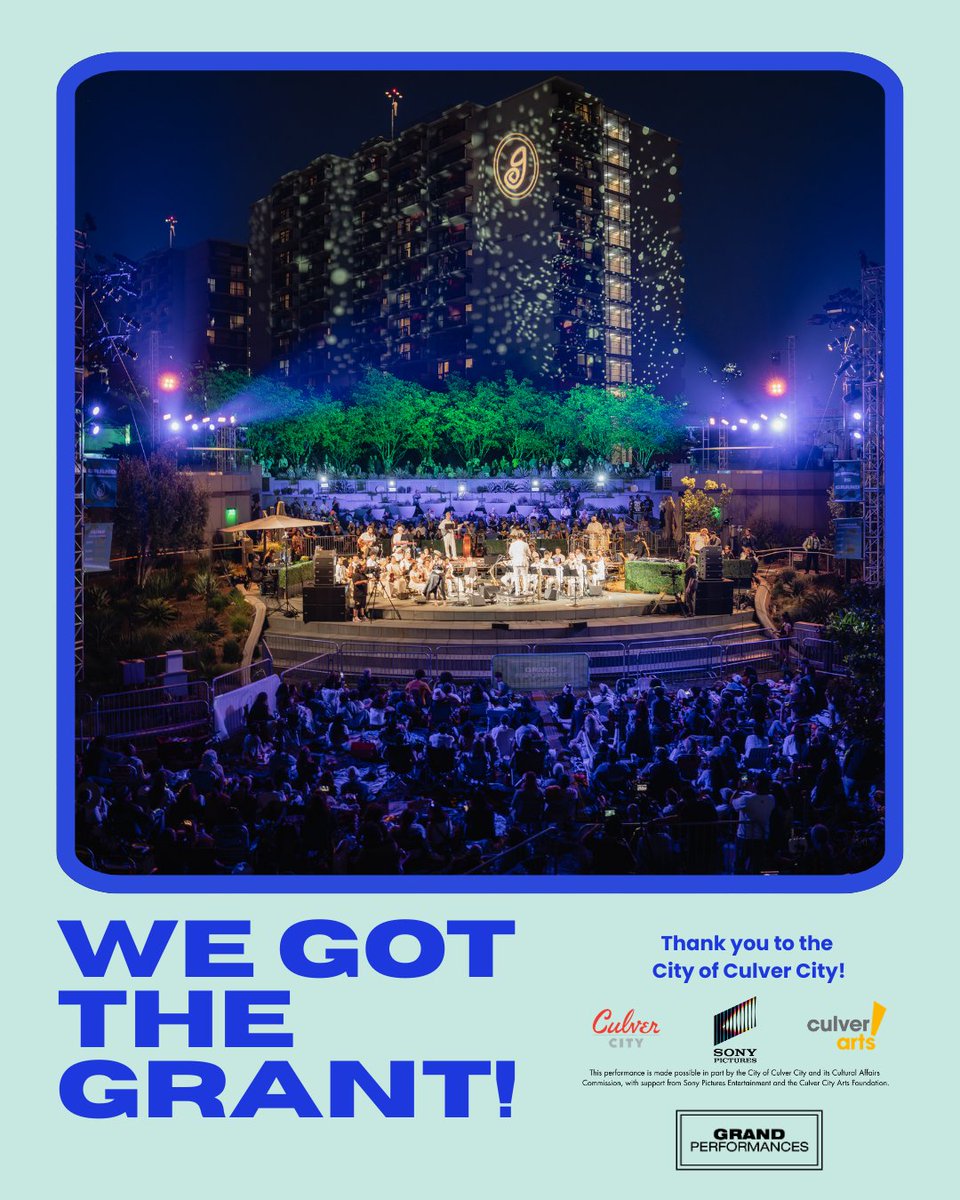 Grand Performances tweet media