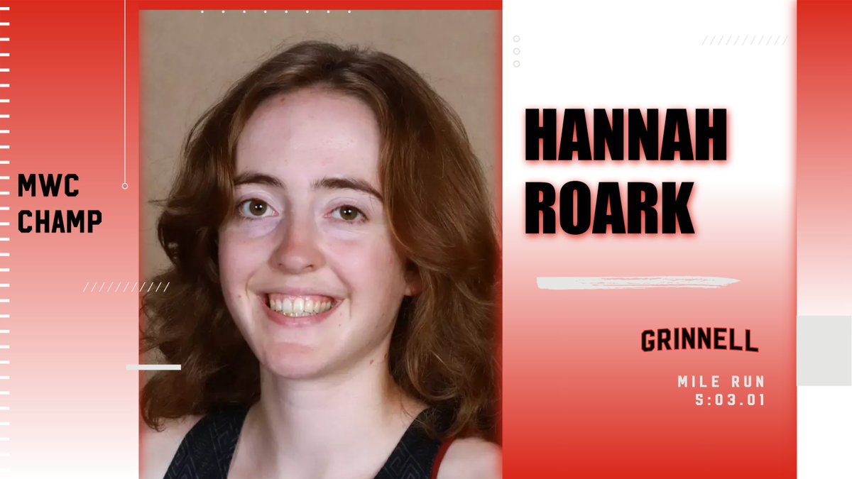 gcpioneers's tweet photo. Congrats Hannah!! Midwest Conference indoor champ in the mile! https://t.co/IB7we5kdUw