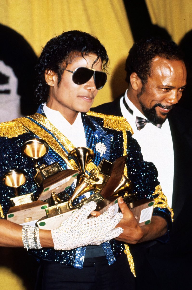 On this date in 1984 Michael Jackson won 8 awards at the Grammy's. #80s