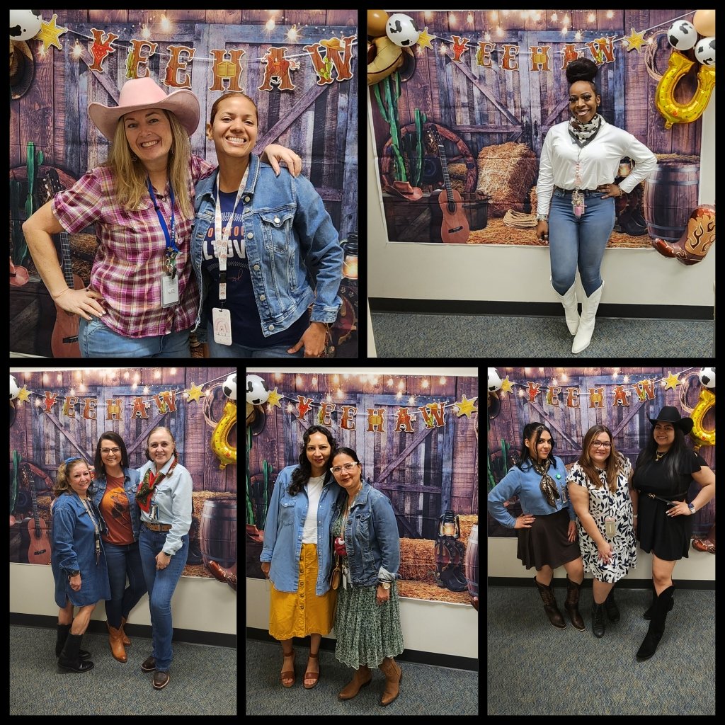 SndHospitality's tweet photo. Yeehaw, Sneed! 🤠🌵 Foodie Friday was full of flavor, fun, and fellowship. Huge thank you to Kindergarten, Block, the Nutrition Department &amp; our Family Center Liaison for hosting such a great morning in the Teacher Lounge! 💛 #SneedProud #GoTexanDay @Aliefsneed https://t.co/zMkWd0xC1E