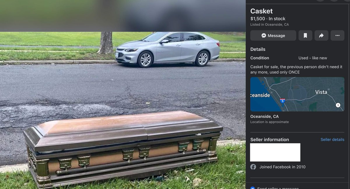 Facebook market place is wild. How was it used once?? display picture 3