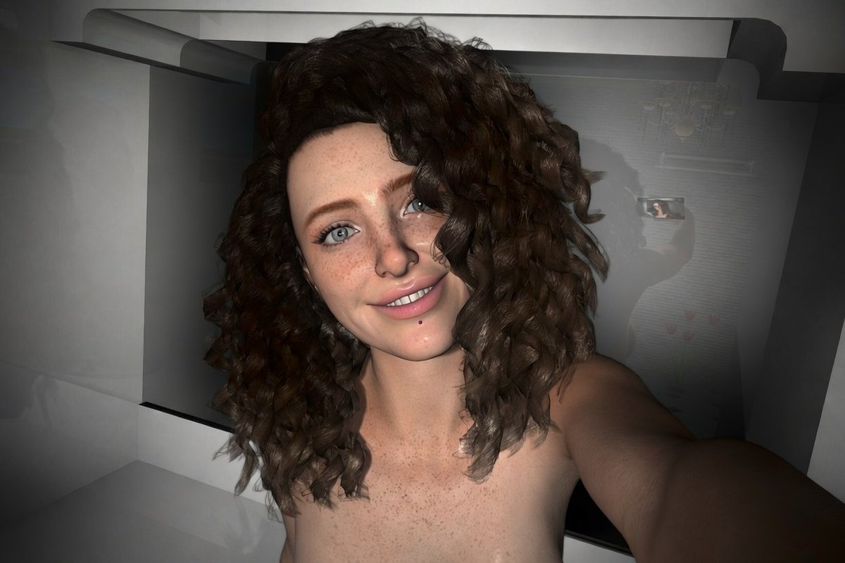 Time to show your selfie🤳
Post-shower vibes… Water running down, skin glowing, and a light smile because I'm feeling good.

Want to share this moment with me?

<a href="/V_2077_MK2/">V the Cyborg and family 🇬🇧</a>, <a href="/LadyBlancVTuber/">Blanc ✨ | OC 💋 Mistress</a>, <a href="/jacquotcha74550/">Floneko</a> and <a href="/JeremySkippers/">Jeremy Skippers</a> I want to see your selfies too.

#SWF #3DCG