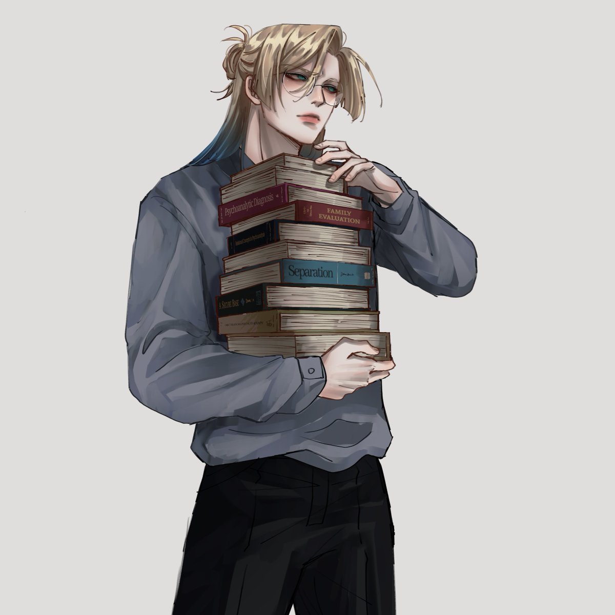 pinketness's tweet photo. college au #kainess #kins https://t.co/5siOzCR3I6
