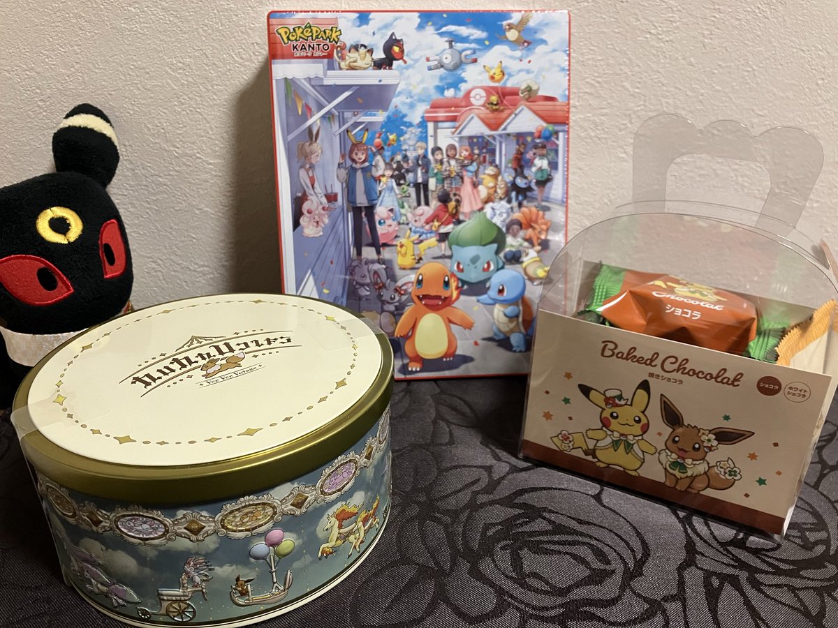 ポケパークカントーでゲットしたグッズ ポケパーク仕様のイーブイ