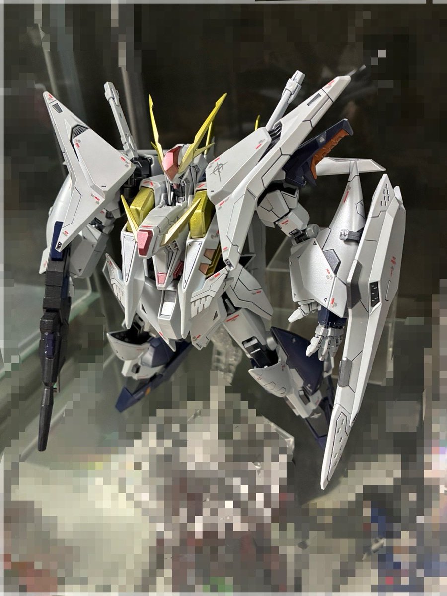 今月作ったプラモ晒そうぜ HG 1/144 メッサーF01型 (クスィーガンダム